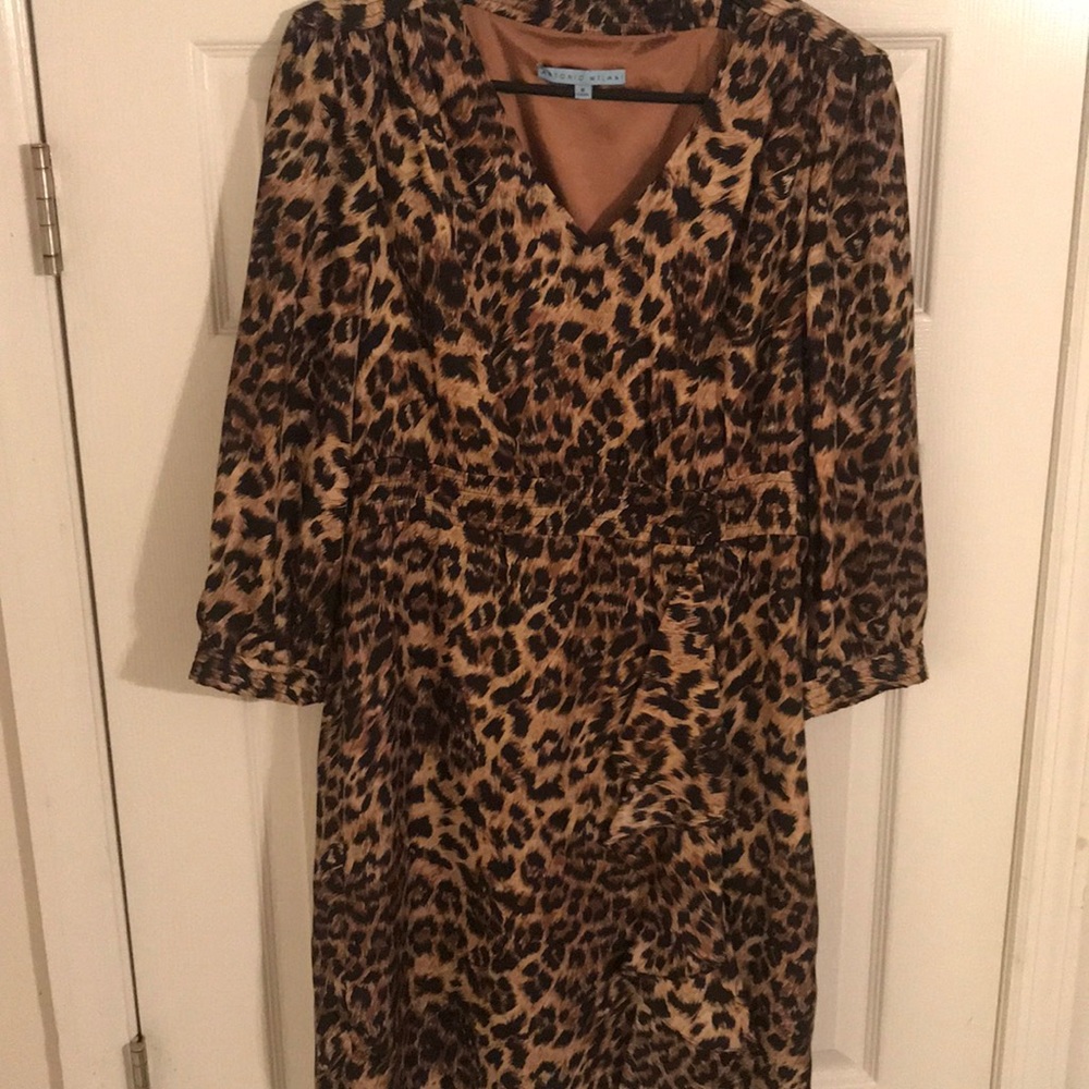 Leopard print dress